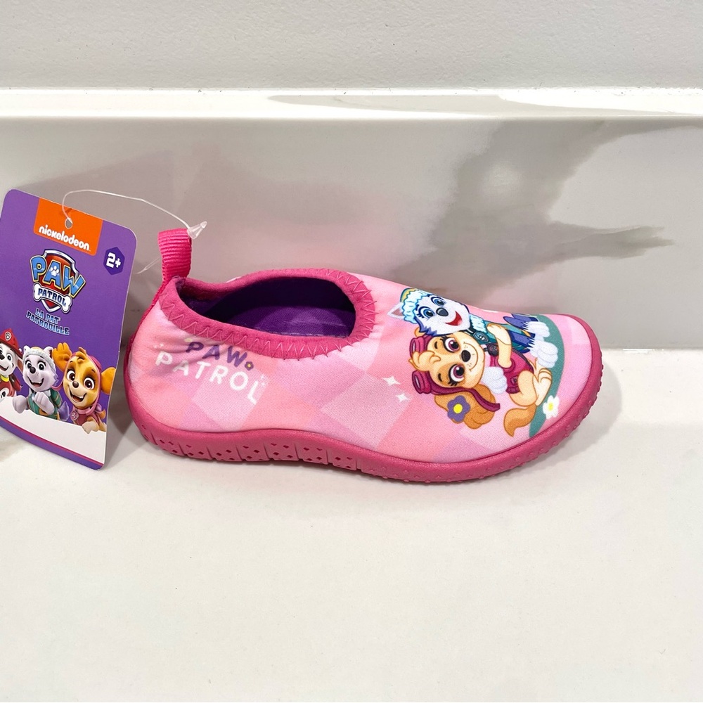 NEW Nickelodeon Paw Patrol Skye & Everest Water Shoes (size 9 & 10)